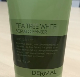 [DERMAL] Пенка для умывания TEA TREE WHITE SCRUB CLEANSER, 150 гр